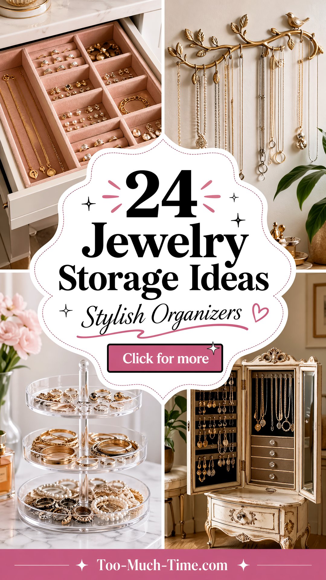 24 Jewelry Storage Ideas Smart Stylish Organizers - 24 Jewelry Storage Ideas: Smart, Stylish Organizers