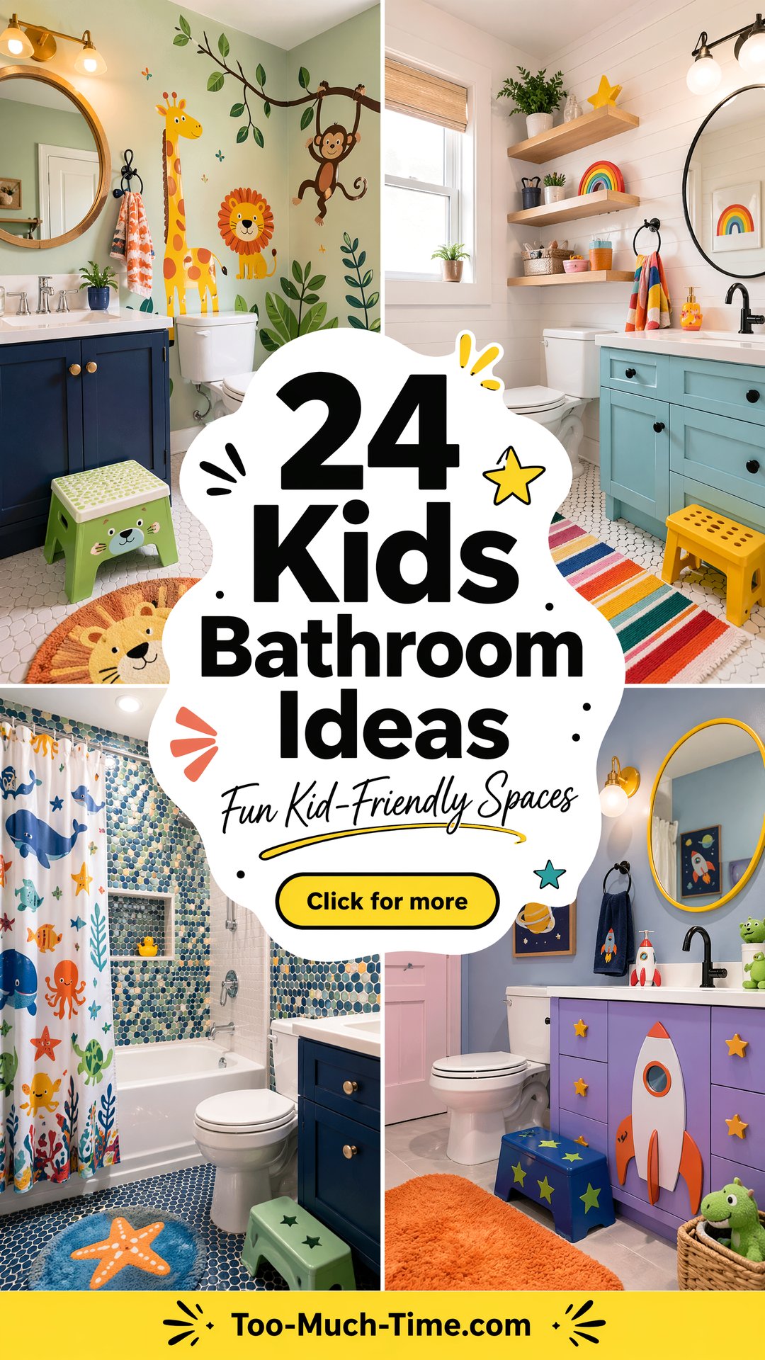 24 Kids Bathroom Ideas Fun-filled Kid-friendly Spaces - 24 Kids Bathroom Ideas: Fun-filled Kid-friendly Spaces