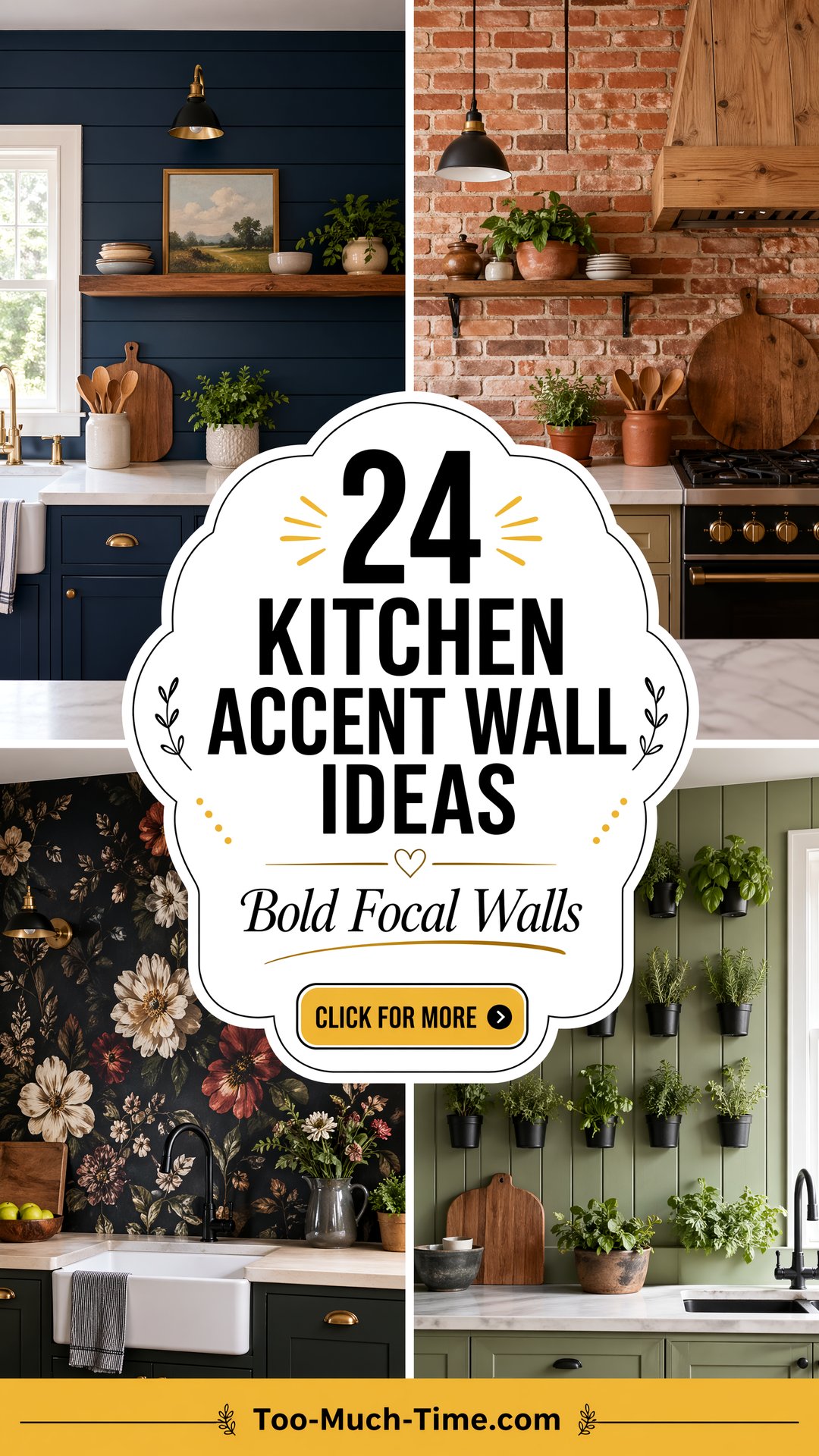 24 Kitchen Accent Wall Ideas Bold Focal Walls for Home - 24 Kitchen Accent Wall Ideas: Bold Focal Walls for Home