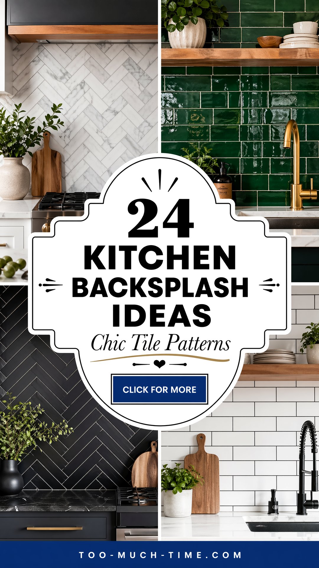 24 Kitchen Backsplash Ideas Chic Tile Patterns Today - 24 Kitchen Backsplash Ideas: Chic Tile Patterns Today