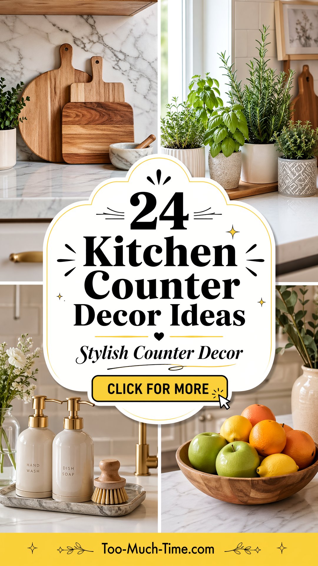 24 Kitchen Counter Decor Ideas for Stylish Counters - 24 Kitchen Counter Decor Ideas for Stylish Counters