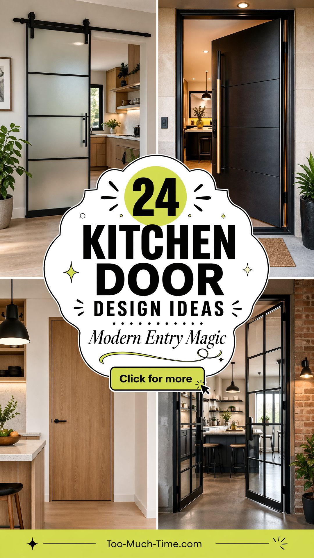 24 Kitchen Door Design Ideas for Modern Entryways Today - 24 Kitchen Door Design Ideas for Modern Entryways Today