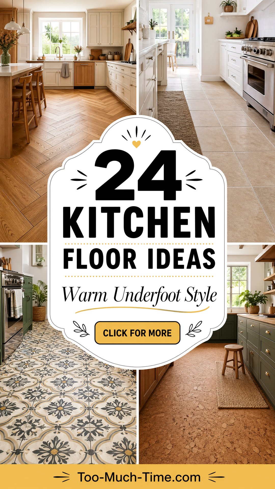 24 Kitchen Floor Ideas for Cozy Warm Spaces and Style - 24 Kitchen Floor Ideas for Cozy Warm Spaces and Style