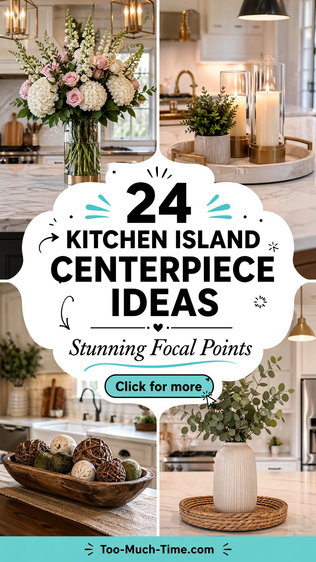 24 Kitchen Island Centerpiece Ideas for a Focal Point - 24 Kitchen Island Centerpiece Ideas for a Focal Point