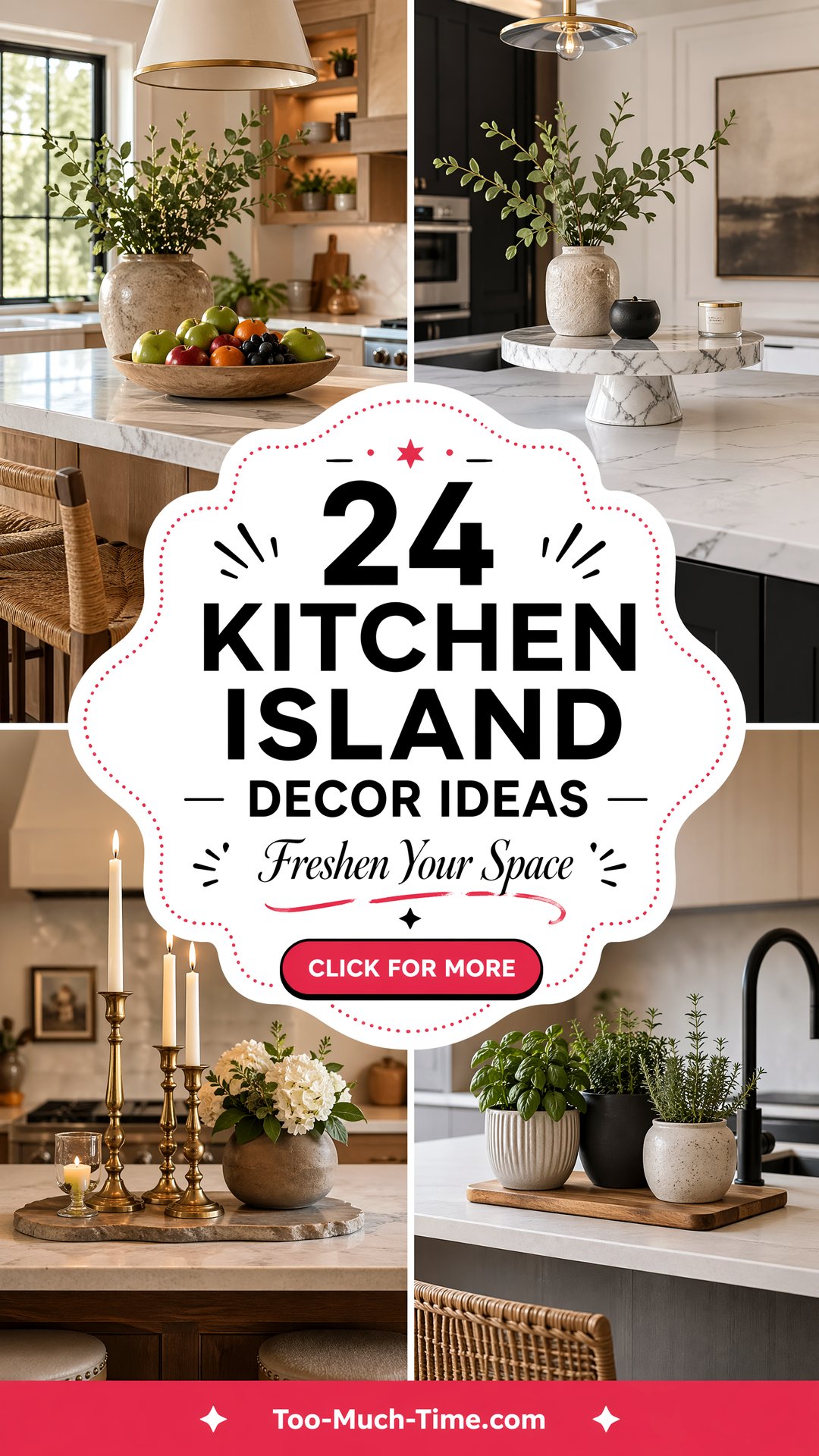 24 Kitchen Island Decor Ideas for a Fresh Kitchen Vibe - 24 Kitchen Island Decor Ideas for a Fresh Kitchen Vibe