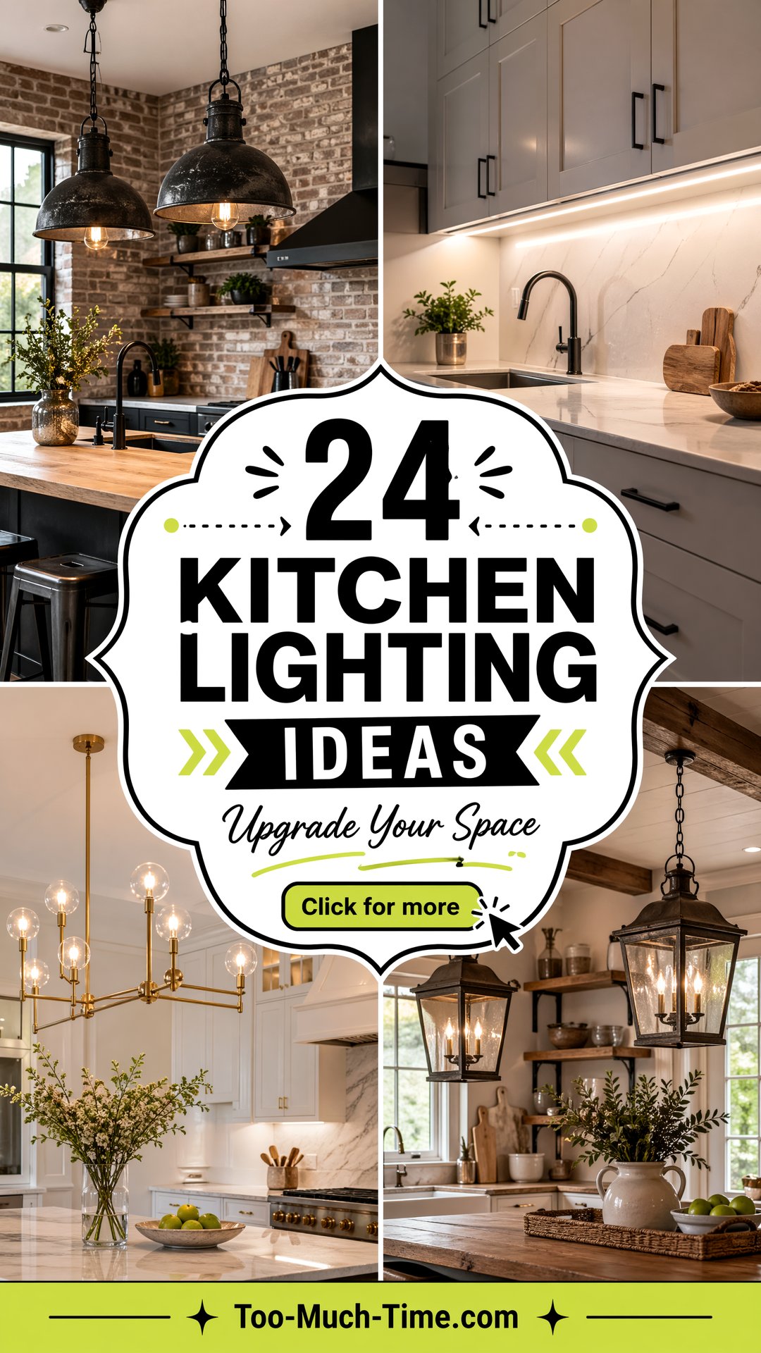 24 Kitchen Lighting Ideas to Upgrade Your Cooking Space - 24 Kitchen Lighting Ideas to Upgrade Your Cooking Space