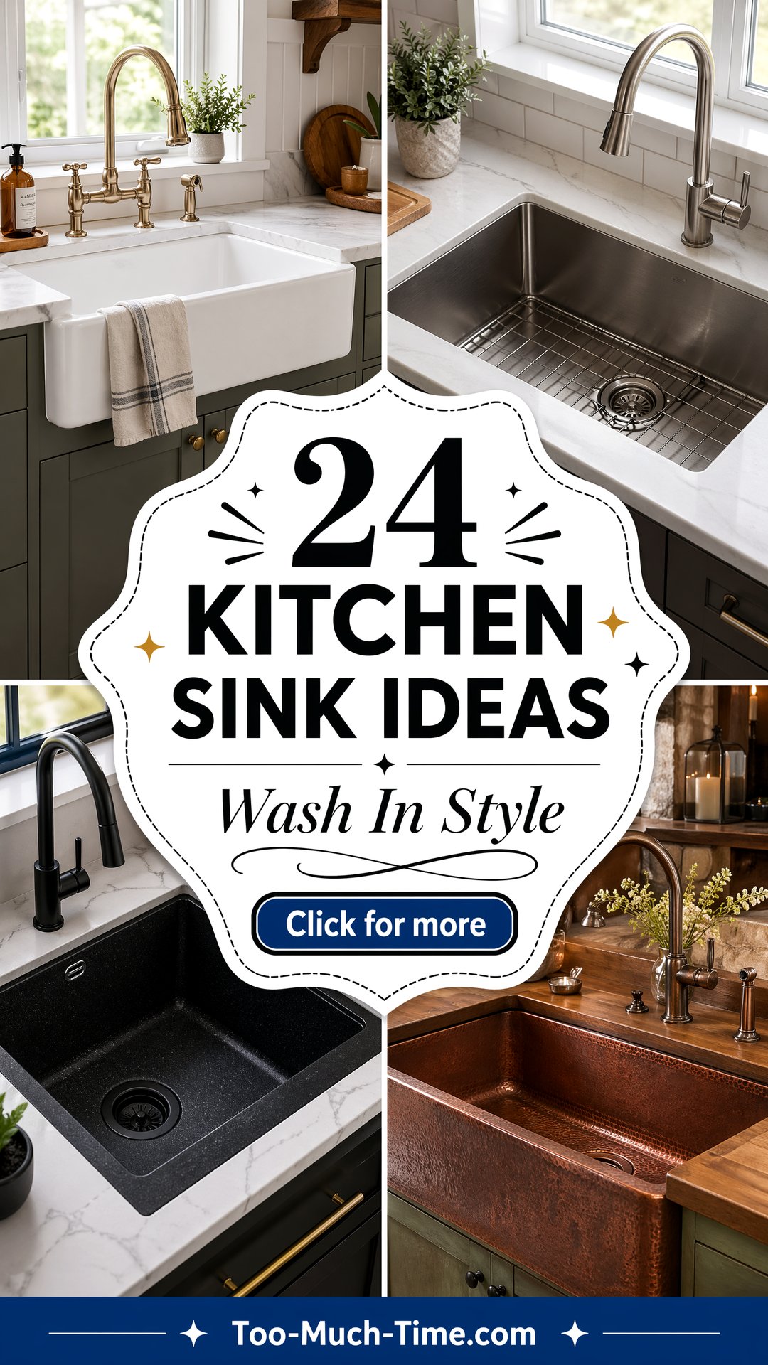 24 Kitchen Sink Ideas to Create a Cleaner Kitchen Today - 24 Kitchen Sink Ideas to Create a Cleaner Kitchen Today