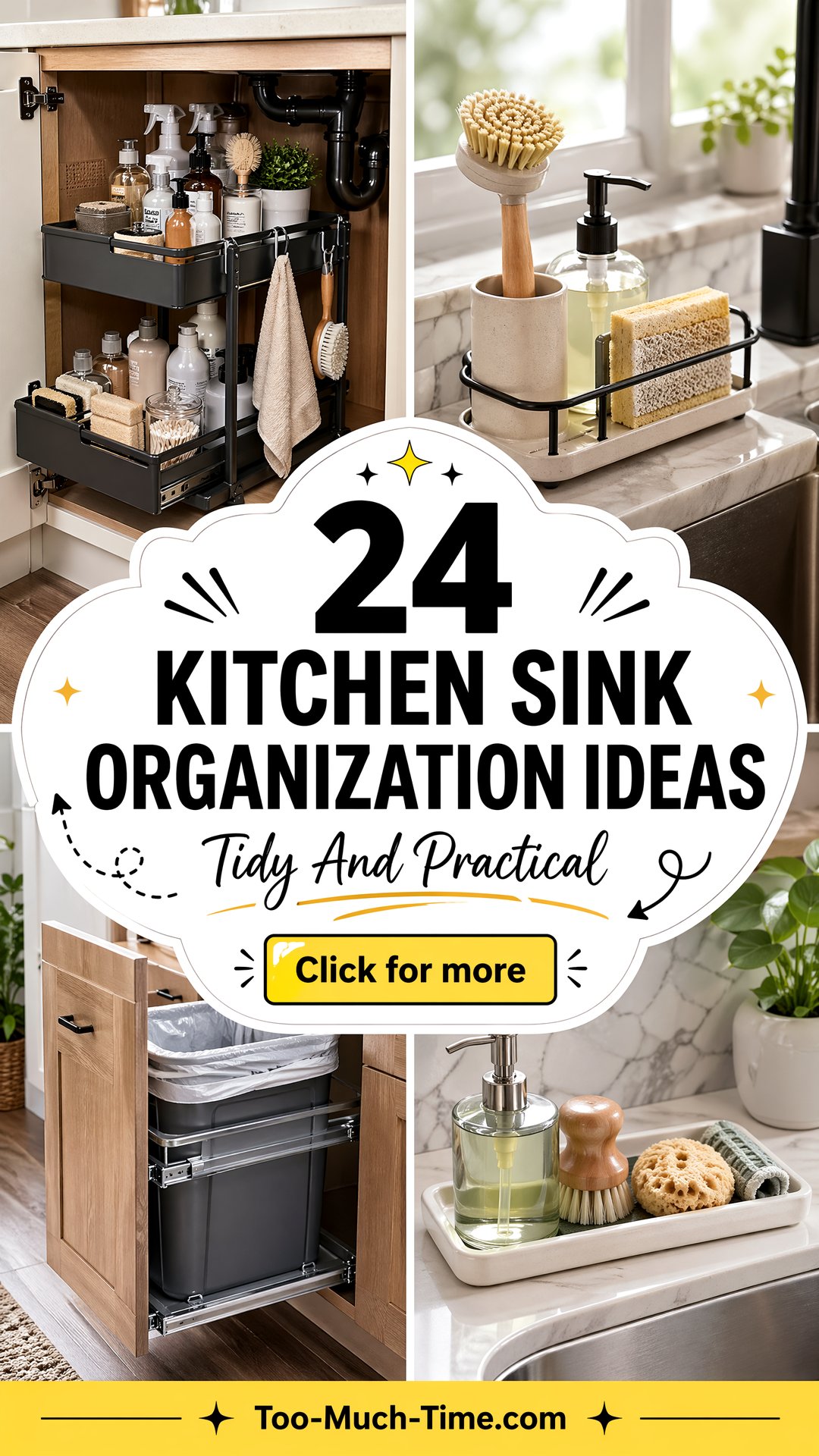 24 Kitchen Sink Organization Ideas and Designs - 24 Kitchen Sink Organization Ideas and Designs