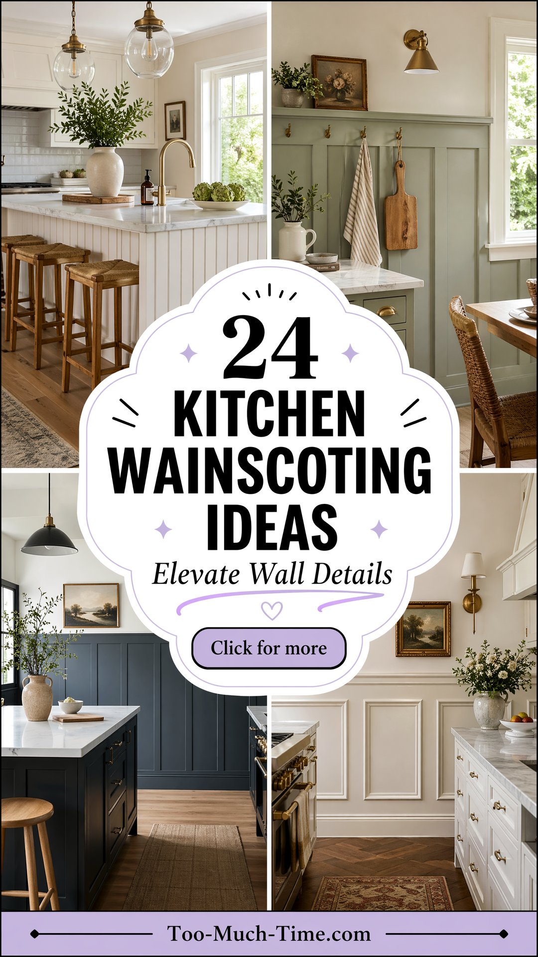 24 Kitchen Wainscoting Ideas to Elevate Wall Details - 24 Kitchen Wainscoting Ideas to Elevate Wall Details