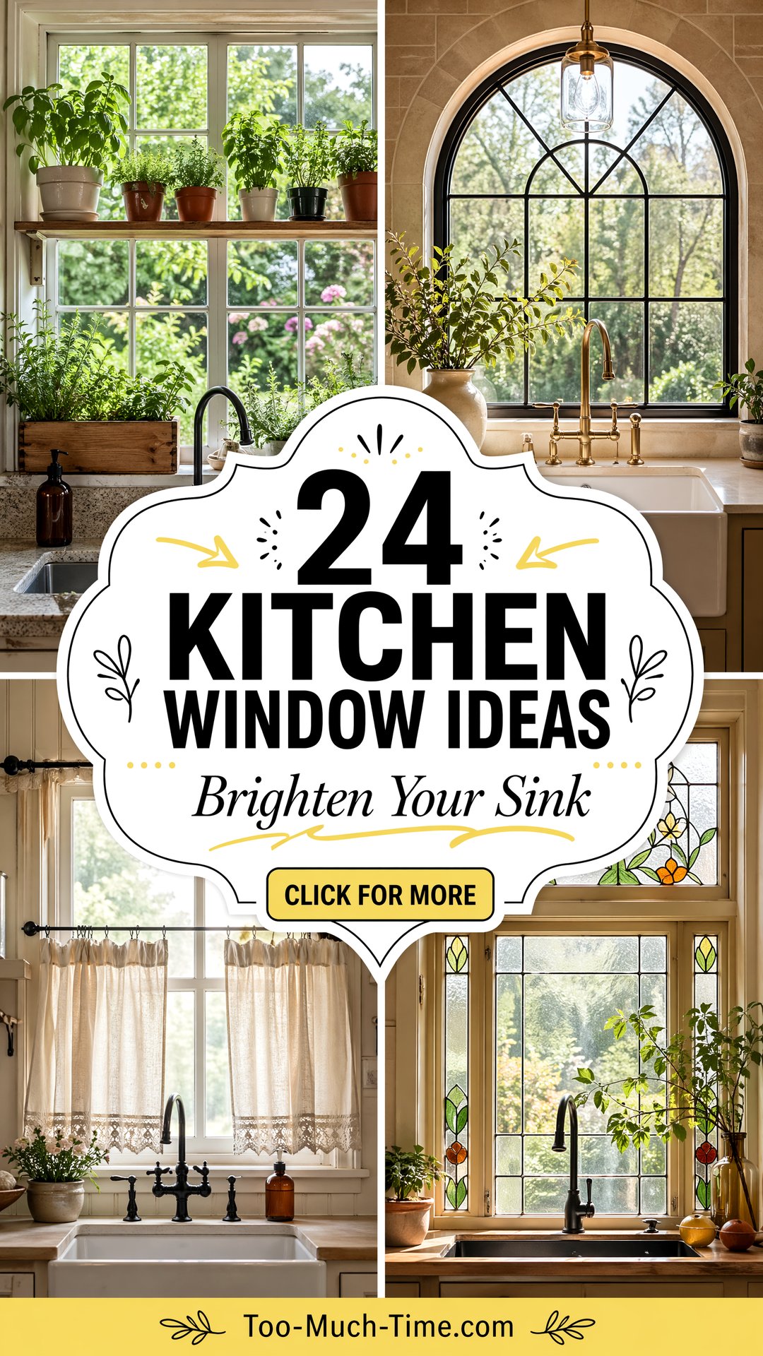 24 Kitchen Window Ideas Over Sink to Brighten Counters - 24 Kitchen Window Ideas Over Sink to Brighten Counters