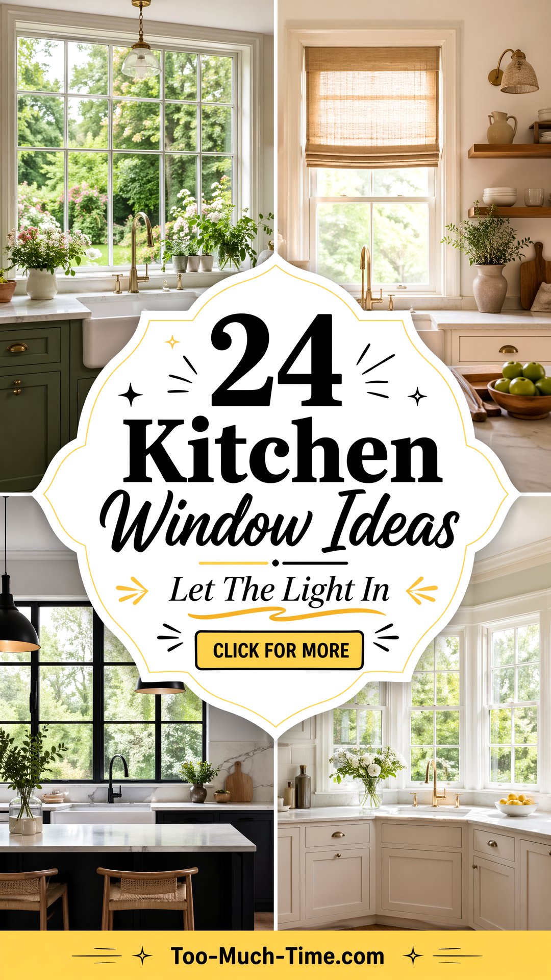 24 Kitchen Window Ideas for Stylish Bright Spaces Today - 24 Kitchen Window Ideas for Stylish Bright Spaces Today