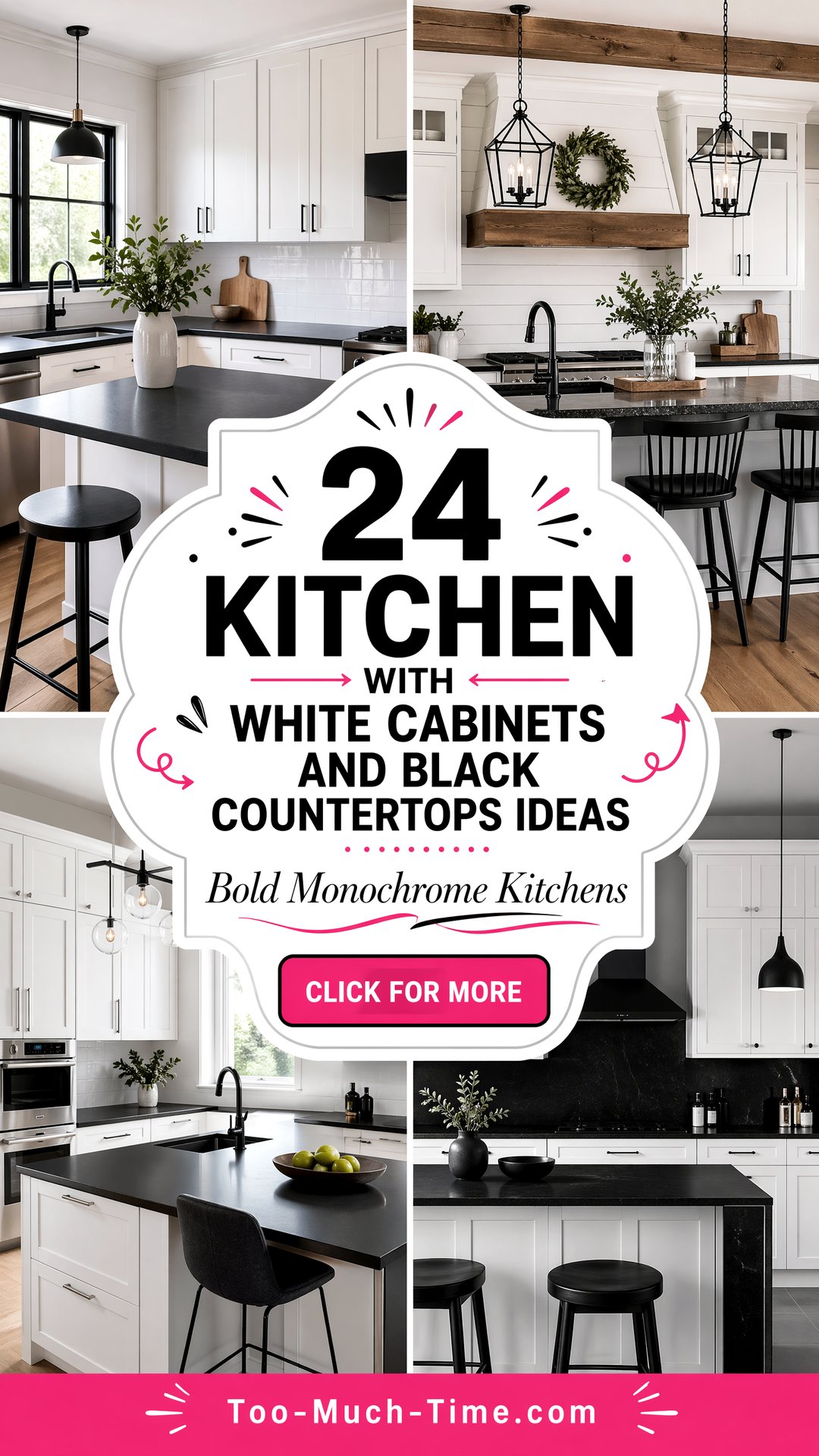 24 Kitchen with White Cabinets and Black Countertops Ideas - 24 Kitchen with White Cabinets and Black Countertops Ideas