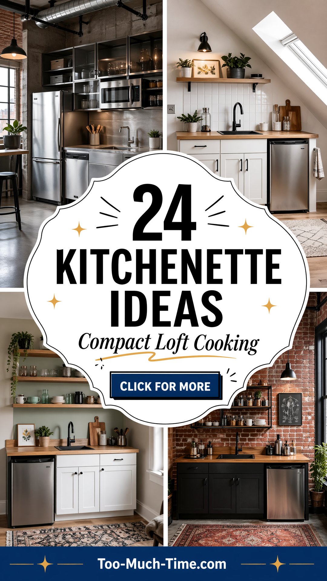 24 Kitchenette Ideas Compact Cooking Spaces for Lofts - 24 Kitchenette Ideas: Compact Cooking Spaces for Lofts