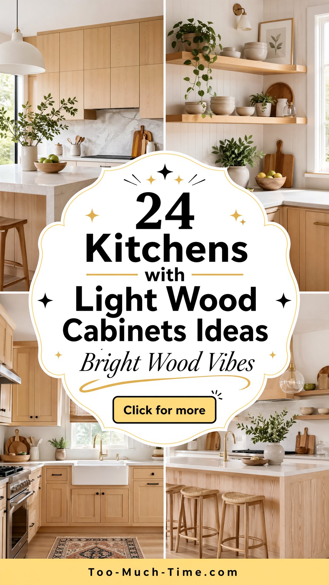 24 Kitchens with Light Wood Cabinets Bright Vibes - 24 Kitchens with Light Wood Cabinets: Bright Vibes
