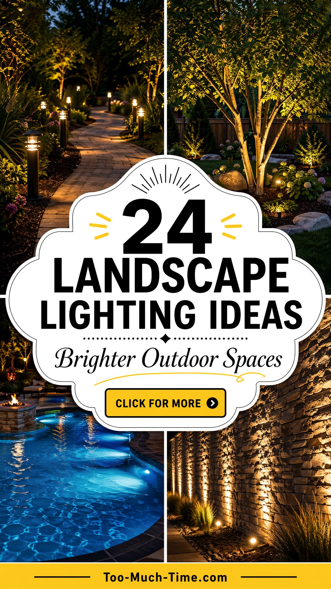 24 Landscape Lighting Ideas for Brighter Outdoor Spaces - 24 Landscape Lighting Ideas for Brighter Outdoor Spaces