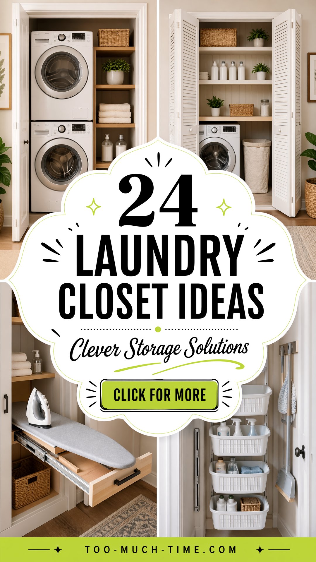 24 Laundry Closet Ideas Clever Storage Solutions Now - 24 Laundry Closet Ideas: Clever Storage Solutions Now