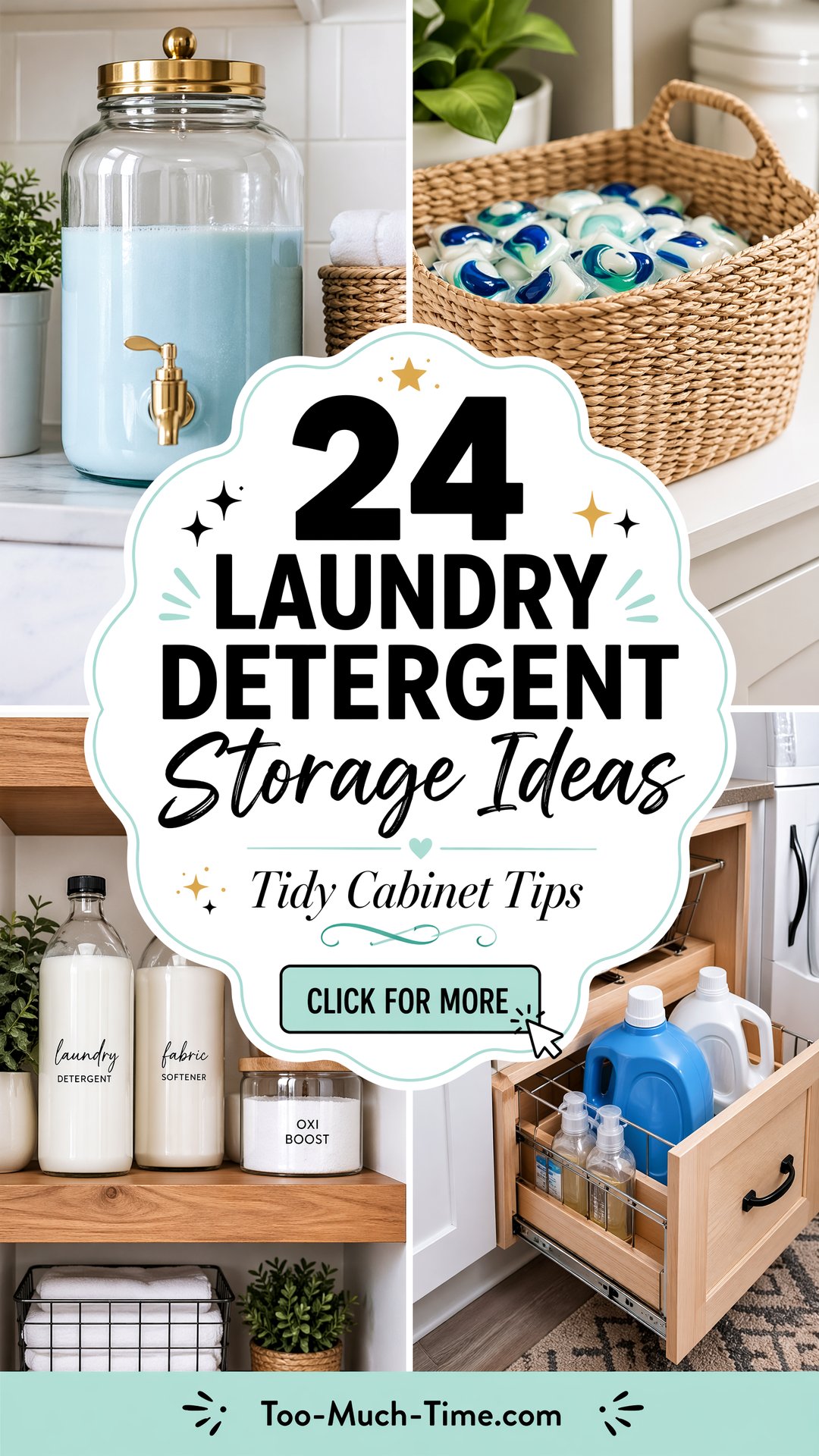 24 Laundry Detergent Storage Ideas Smart Cabinet Tips - 24 Laundry Detergent Storage Ideas: Smart Cabinet Tips