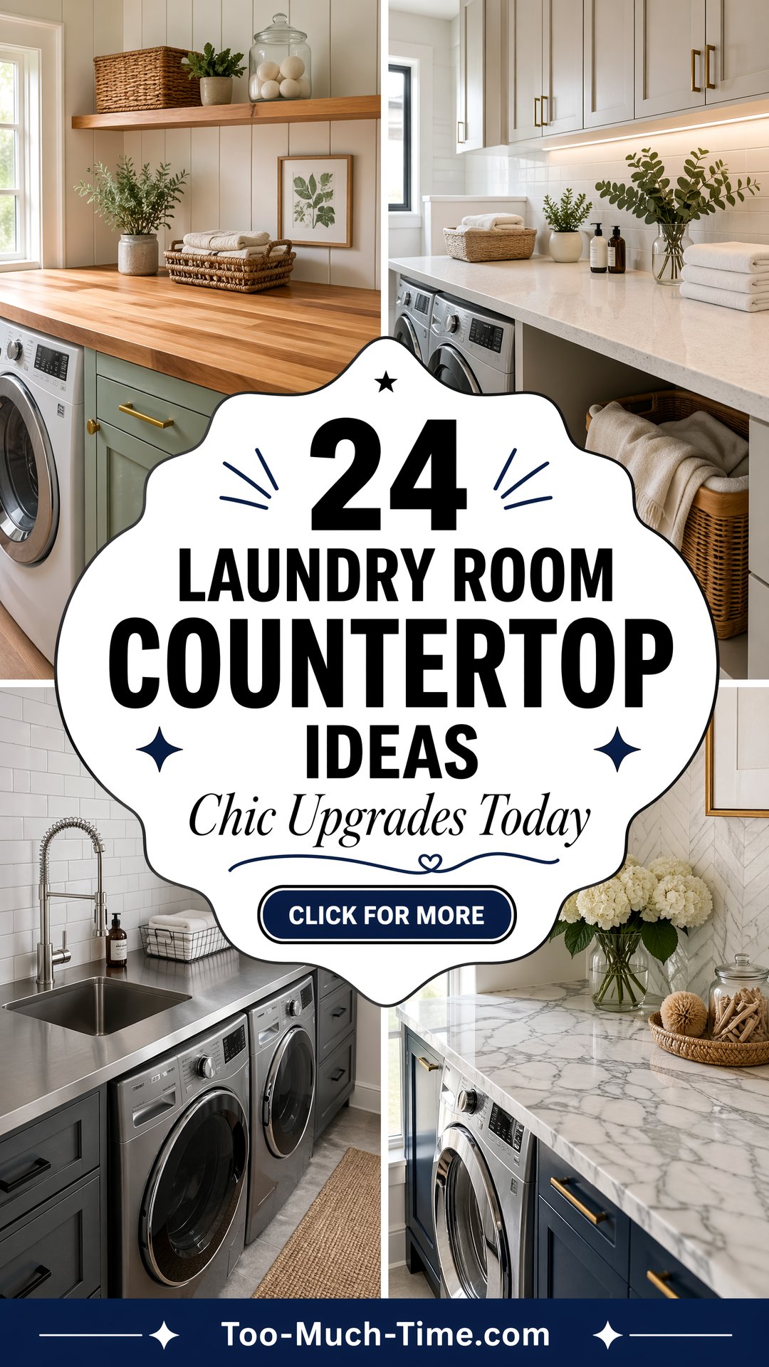 24 Laundry Room Countertop Ideas Chic Upgrades Today - 24 Laundry Room Countertop Ideas: Chic Upgrades Today