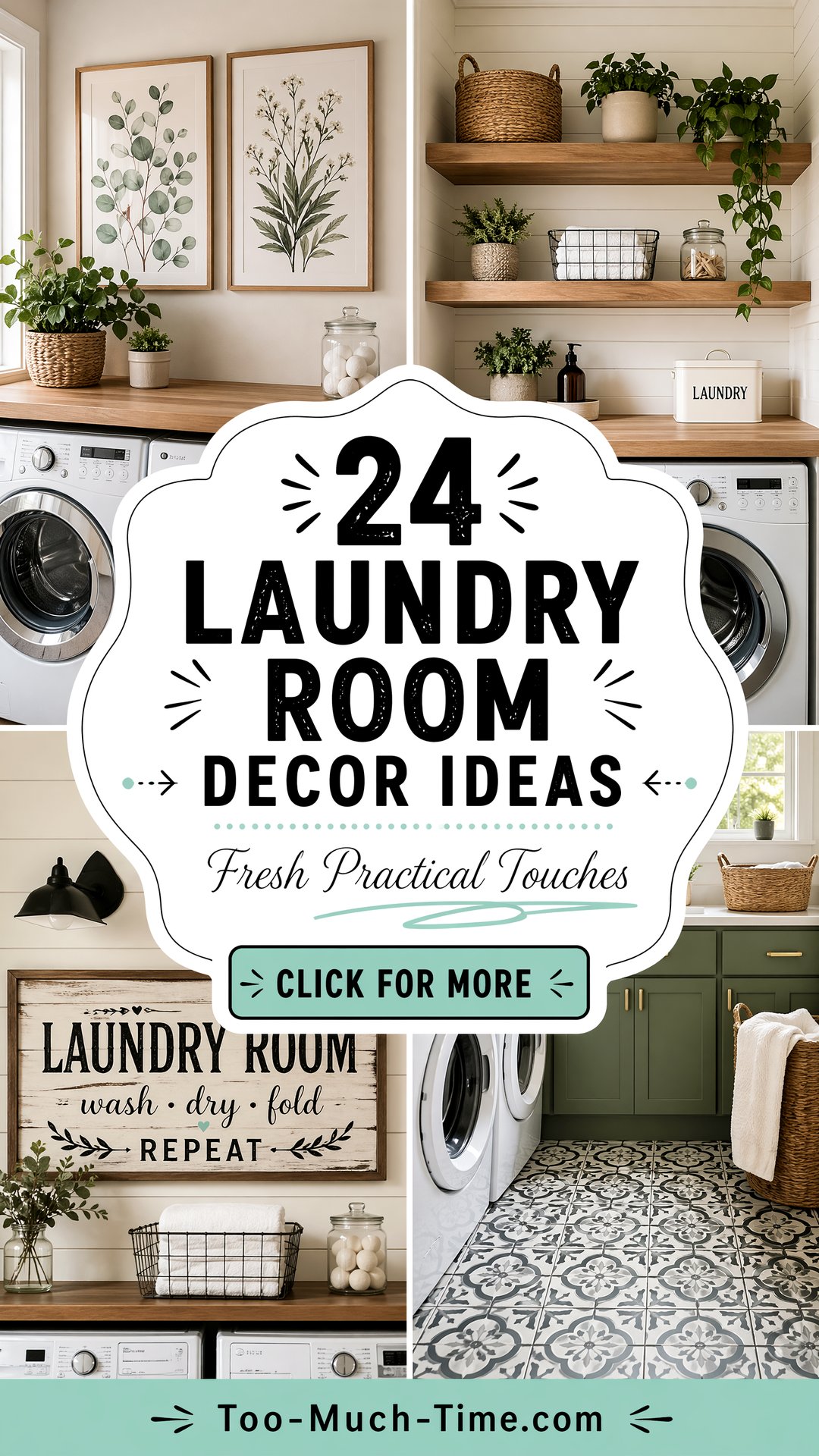 24 Laundry Room Decor Ideas Fresh Practical Touches - 24 Laundry Room Decor Ideas: Fresh, Practical Touches