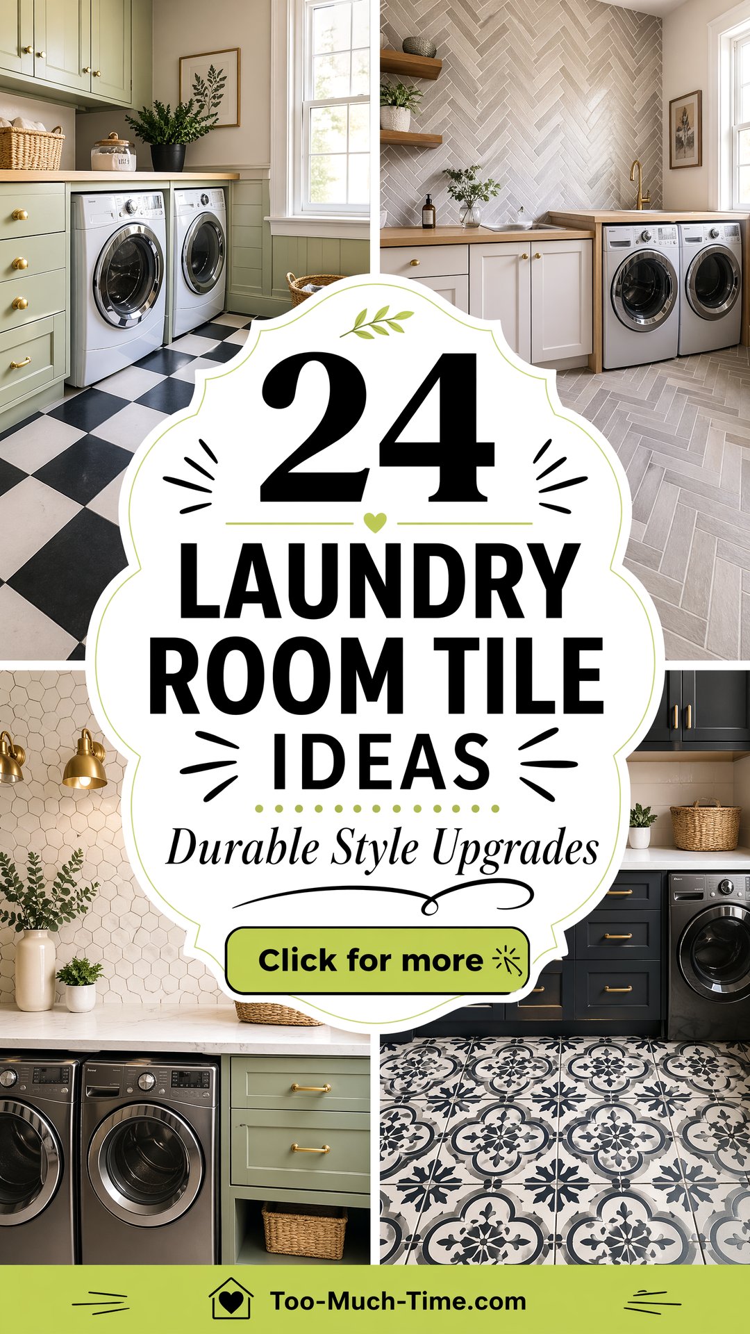 24 Laundry Room Tile Ideas to Boost Durability Upgrades - 24 Laundry Room Tile Ideas to Boost Durability Upgrades