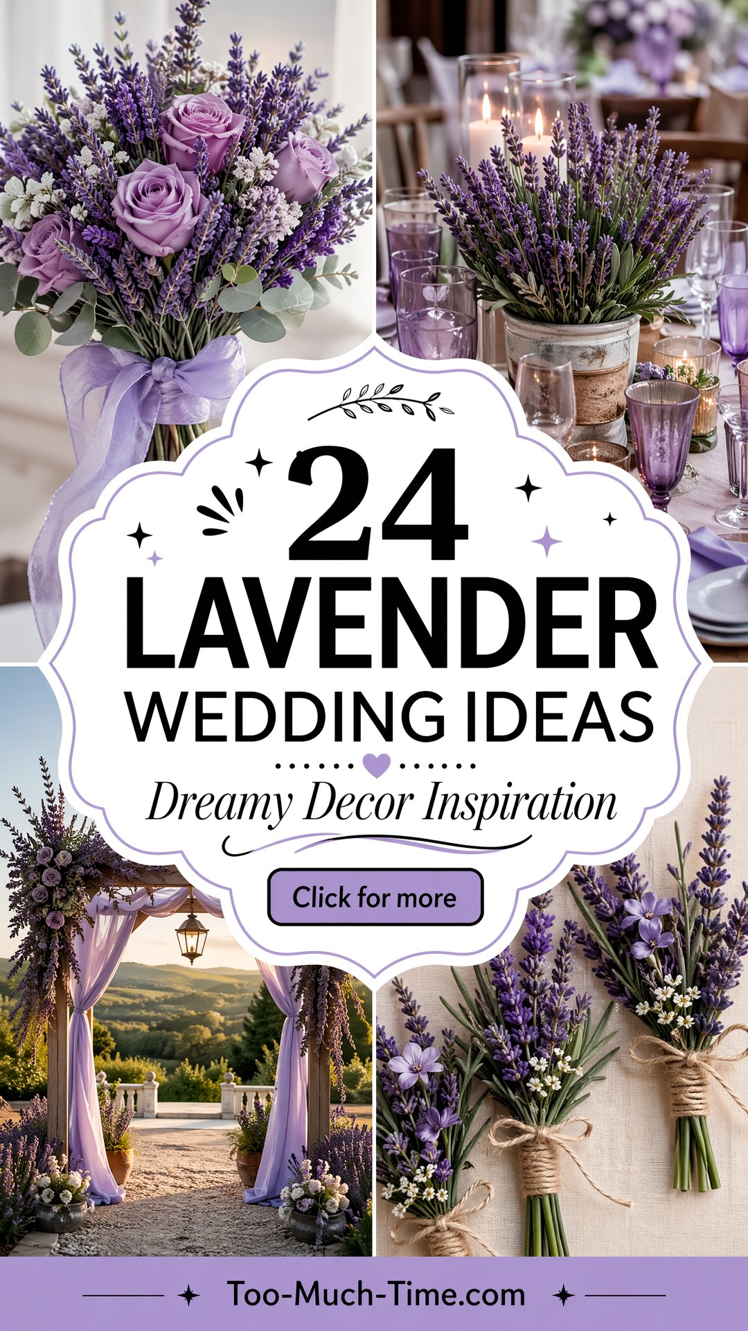 24 Lavender Wedding Ideas and Decor Inspiration for All - 24 Lavender Wedding Ideas and Decor Inspiration for All