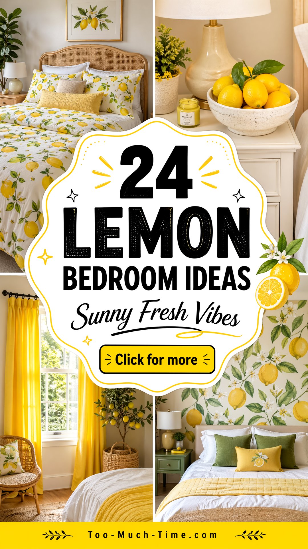 24 Lemon Bedroom Ideas for Sunny Fresh Vibes At Home - 24 Lemon Bedroom Ideas for Sunny, Fresh Vibes At Home