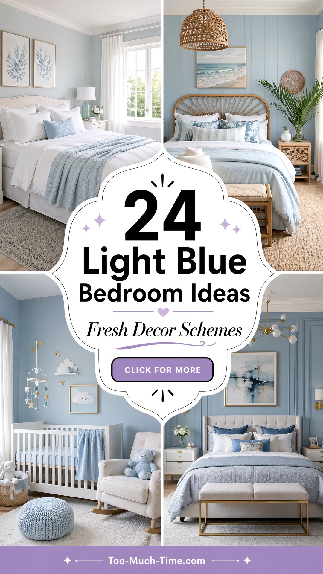 24 Light Blue Bedroom Ideas Fresh Decorative Schemes - 24 Light Blue Bedroom Ideas: Fresh Decorative Schemes