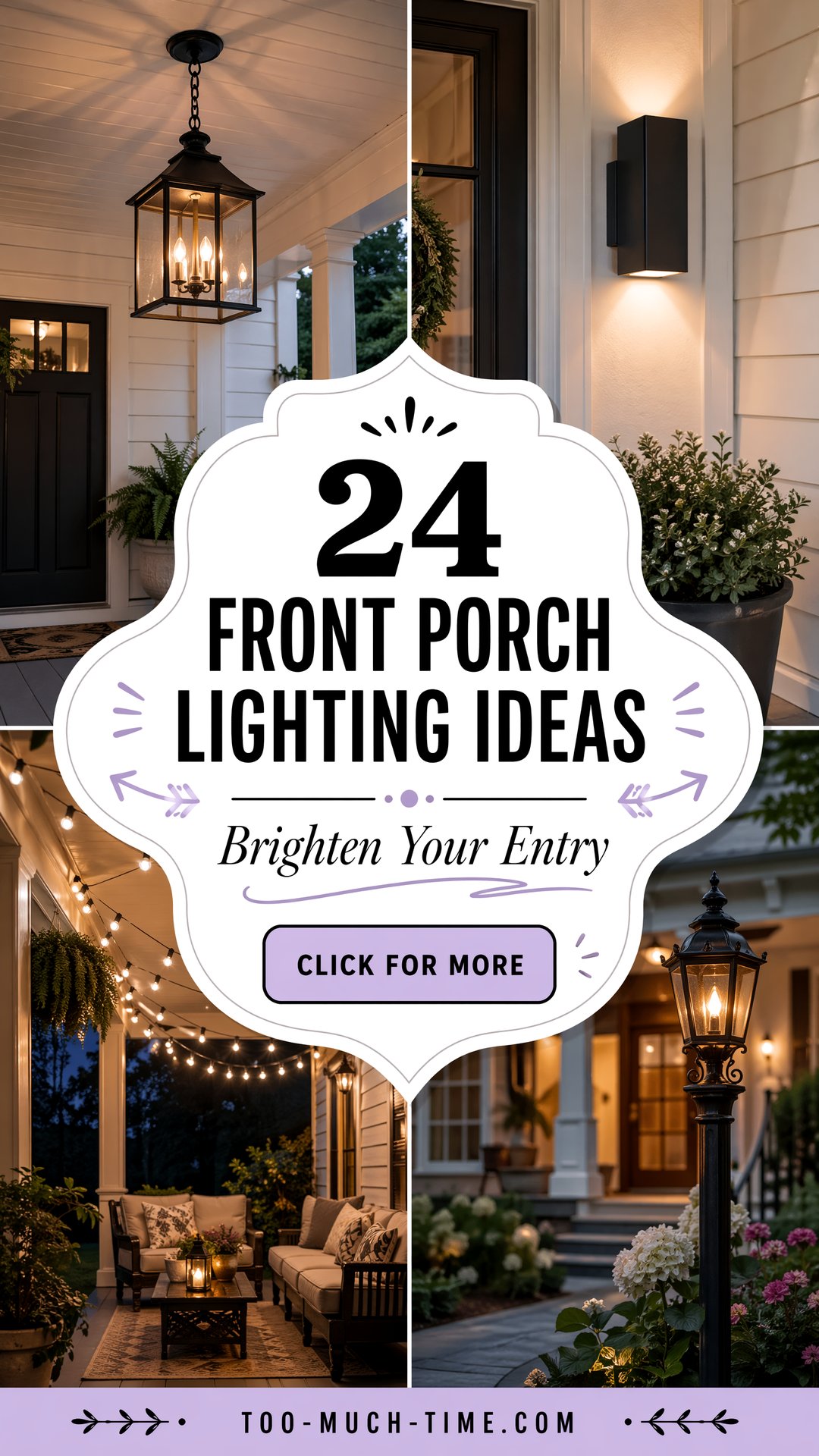 Light Up Evenings with 24 Front Porch Lighting Ideas - Light Up Evenings with 24 Front Porch Lighting Ideas
