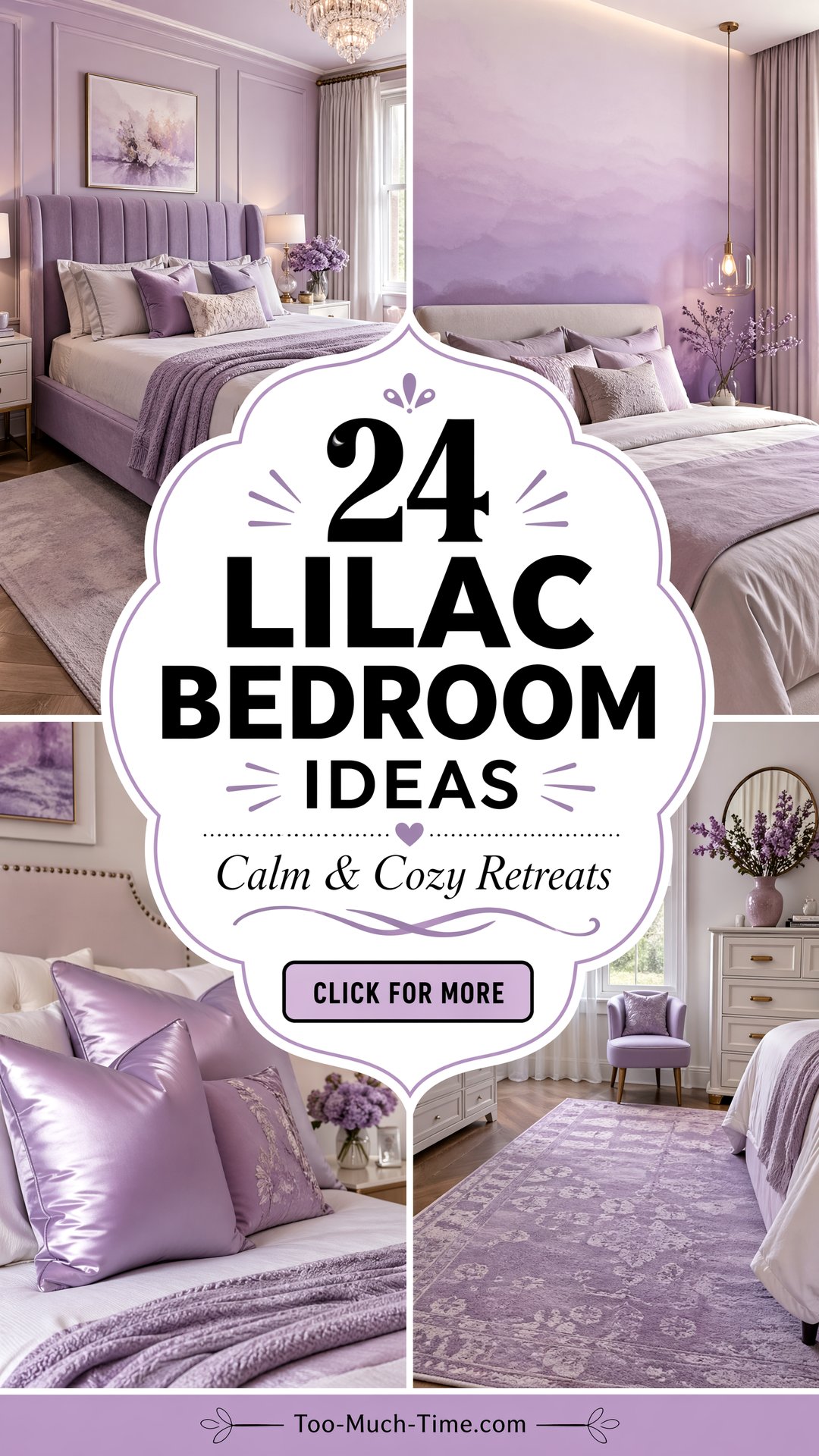 24 Lilac Bedroom Ideas for a Calm Cozy Retreat At Home - 24 Lilac Bedroom Ideas for a Calm, Cozy Retreat At Home