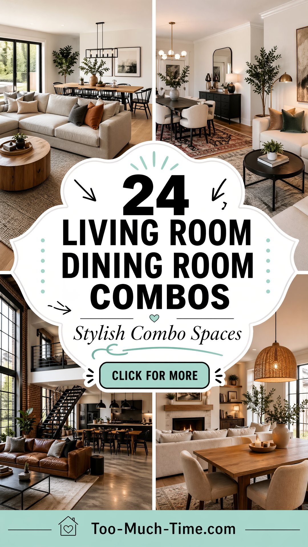 24 Living Room Dining Room Combos for Stylish Spaces - 24 Living Room Dining Room Combos for Stylish Spaces