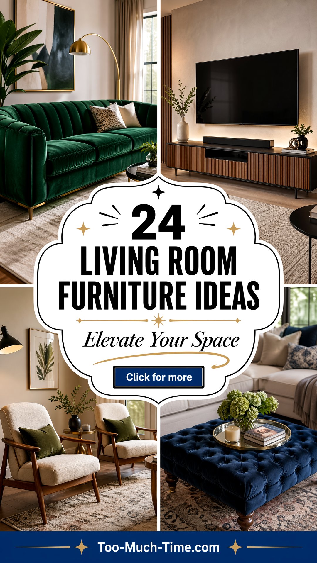 24 Living Room Furniture Ideas to Elevate Your Space - 24 Living Room Furniture Ideas to Elevate Your Space