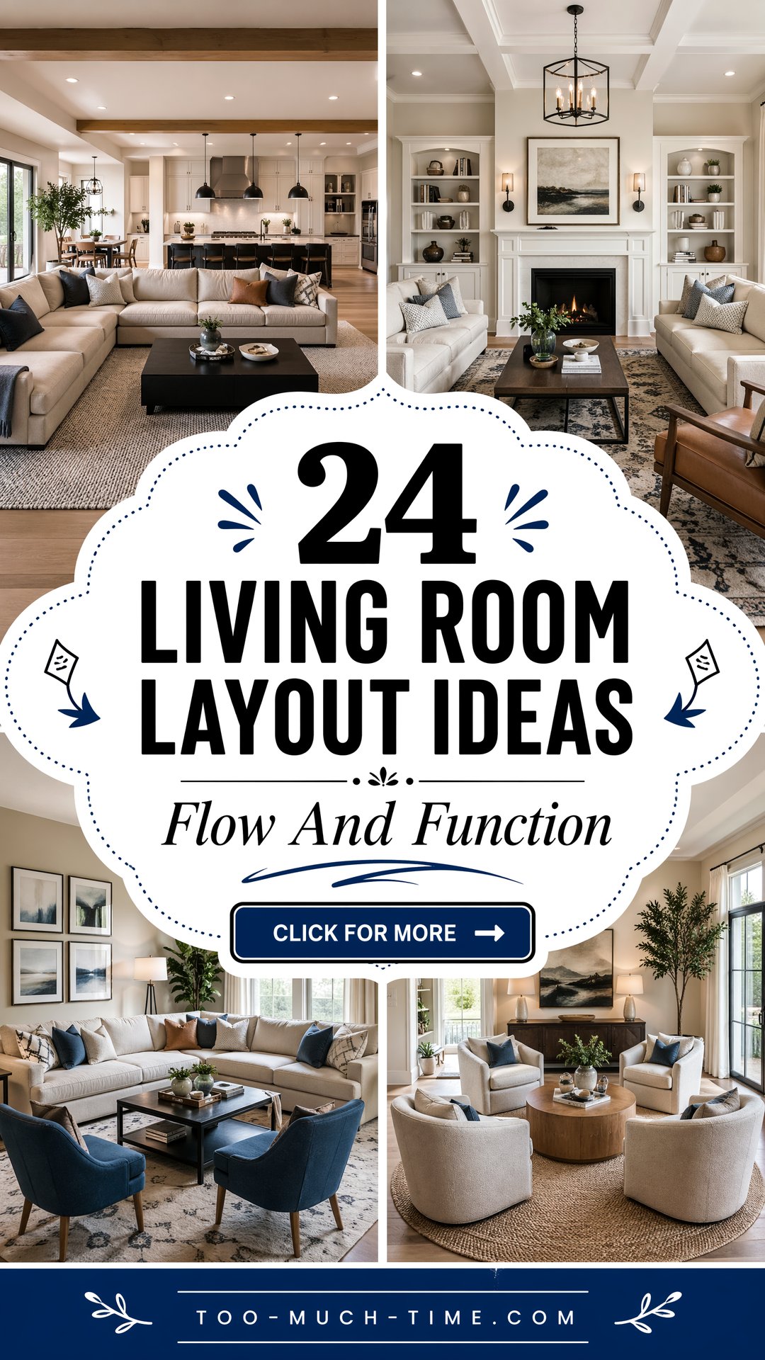 24 Living Room Layout Ideas for Flow and Function Ideas - 24 Living Room Layout Ideas for Flow and Function Ideas