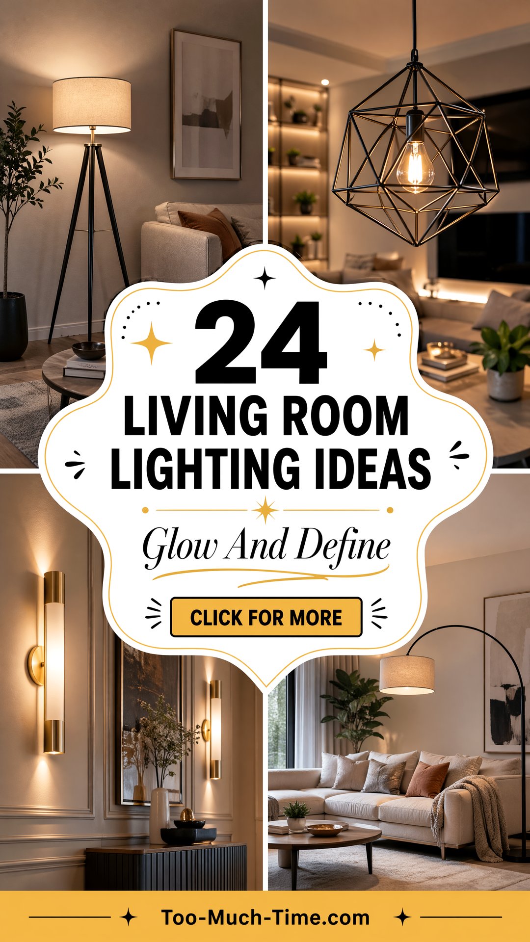 24 Living Room Lighting Ideas to Glow and Define Spaces - 24 Living Room Lighting Ideas to Glow and Define Spaces
