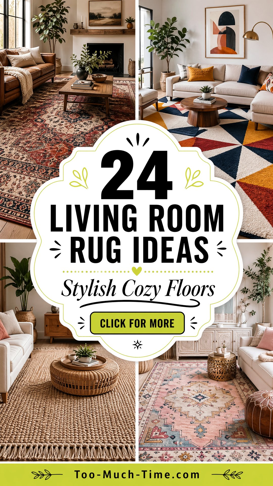 24 Living Room Rug Ideas for Stylish Cozy Floors Now - 24 Living Room Rug Ideas for Stylish, Cozy Floors Now