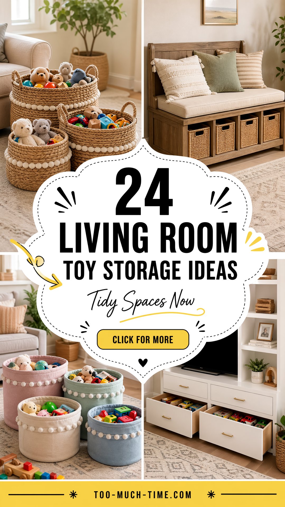 24 Living Room Toy Storage Ideas for Tidy Spaces Now - 24 Living Room Toy Storage Ideas for Tidy Spaces Now