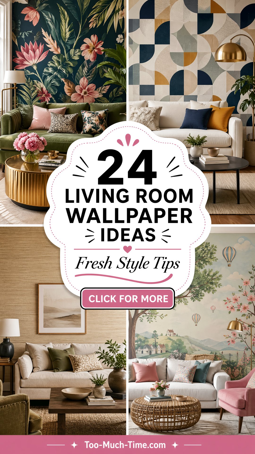 24 Living Room Wallpaper Ideas - Fresh Style Tips! - 24 Living Room Wallpaper Ideas - Fresh Style Tips!