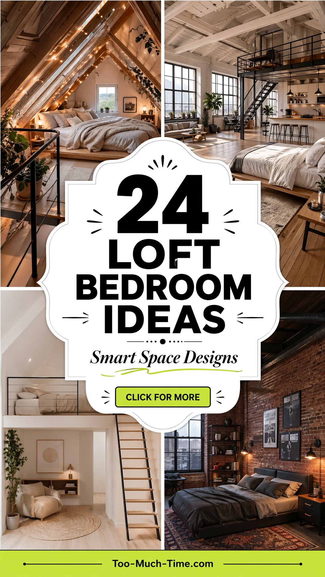 24 Loft Bedroom Ideas - Smart Space-saving Designs - 24 Loft Bedroom Ideas - Smart, Space-saving Designs