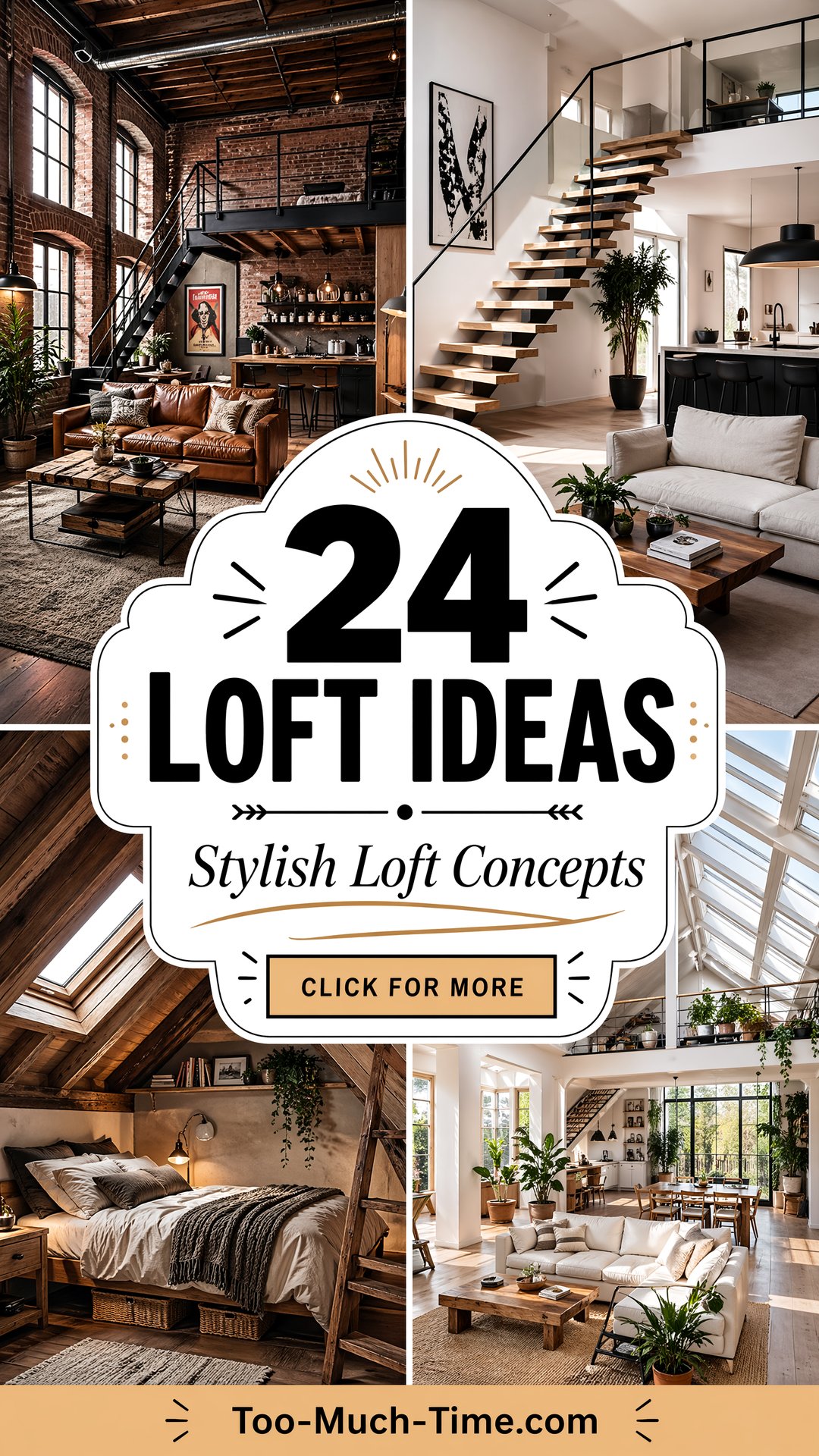 24 Loft Ideas - Stylish Loft Concepts for Small Spaces - 24 Loft Ideas - Stylish Loft Concepts for Small Spaces