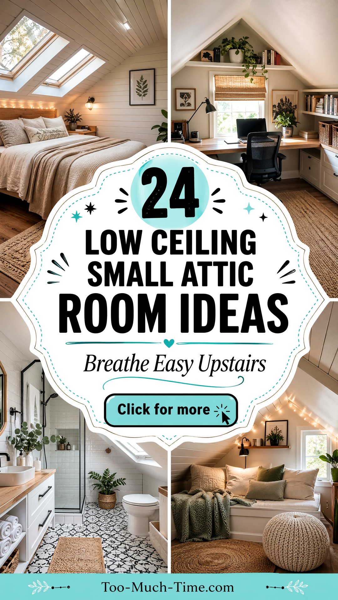 24 Low Ceiling Small Attic Room Ideas for Extra Air! - 24 Low Ceiling Small Attic Room Ideas for Extra Air!