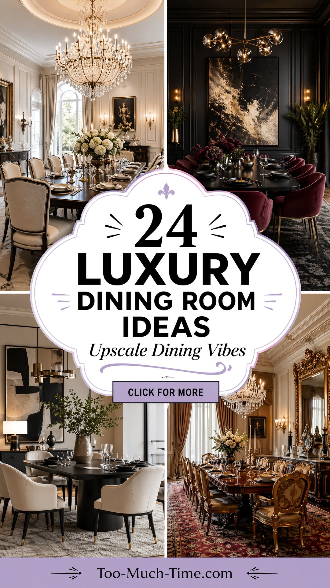 24 Luxury Dining Room Ideas for Upscale Dining Vibes - 24 Luxury Dining Room Ideas for Upscale Dining Vibes