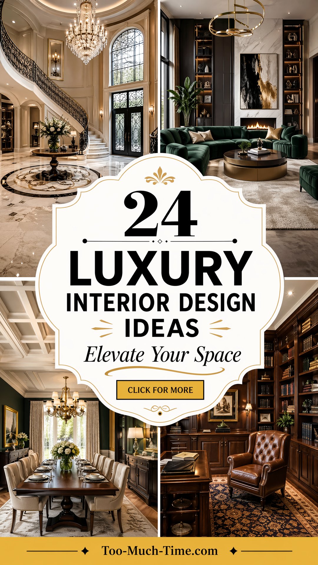 24 Luxury Interior Design Ideas for Elevated Spaces - 24 Luxury Interior Design Ideas for Elevated Spaces