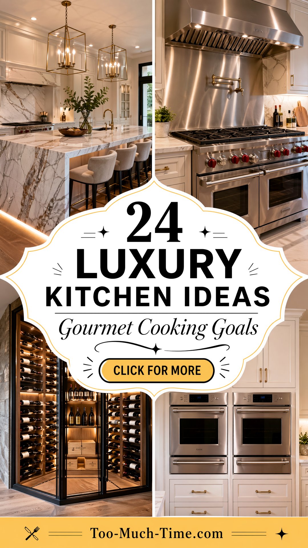 24 Luxury Kitchen Ideas for Gourmet Cooking Ideas! - 24 Luxury Kitchen Ideas for Gourmet Cooking Ideas!