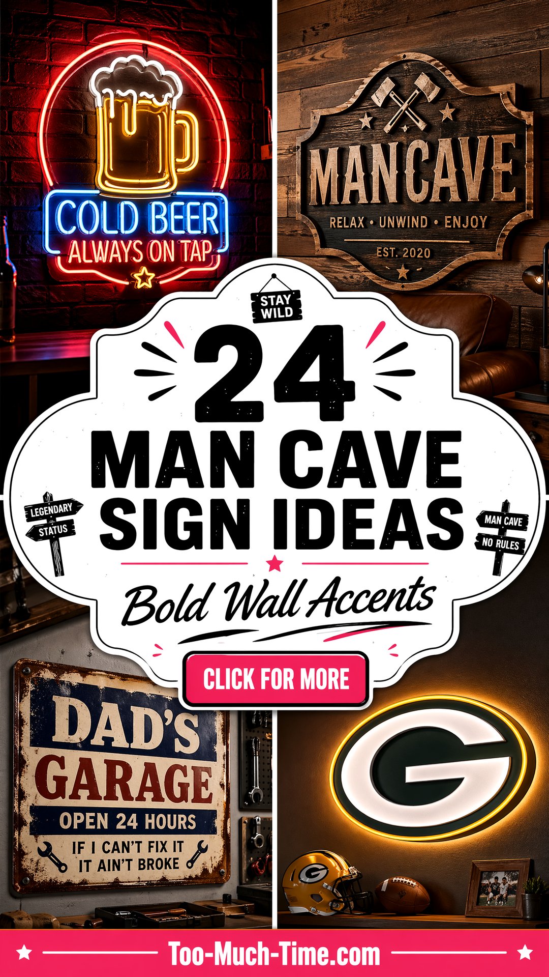24 Man Cave Sign Ideas Bold Wall Accents in Decor - 24 Man Cave Sign Ideas: Bold Wall Accents in Decor