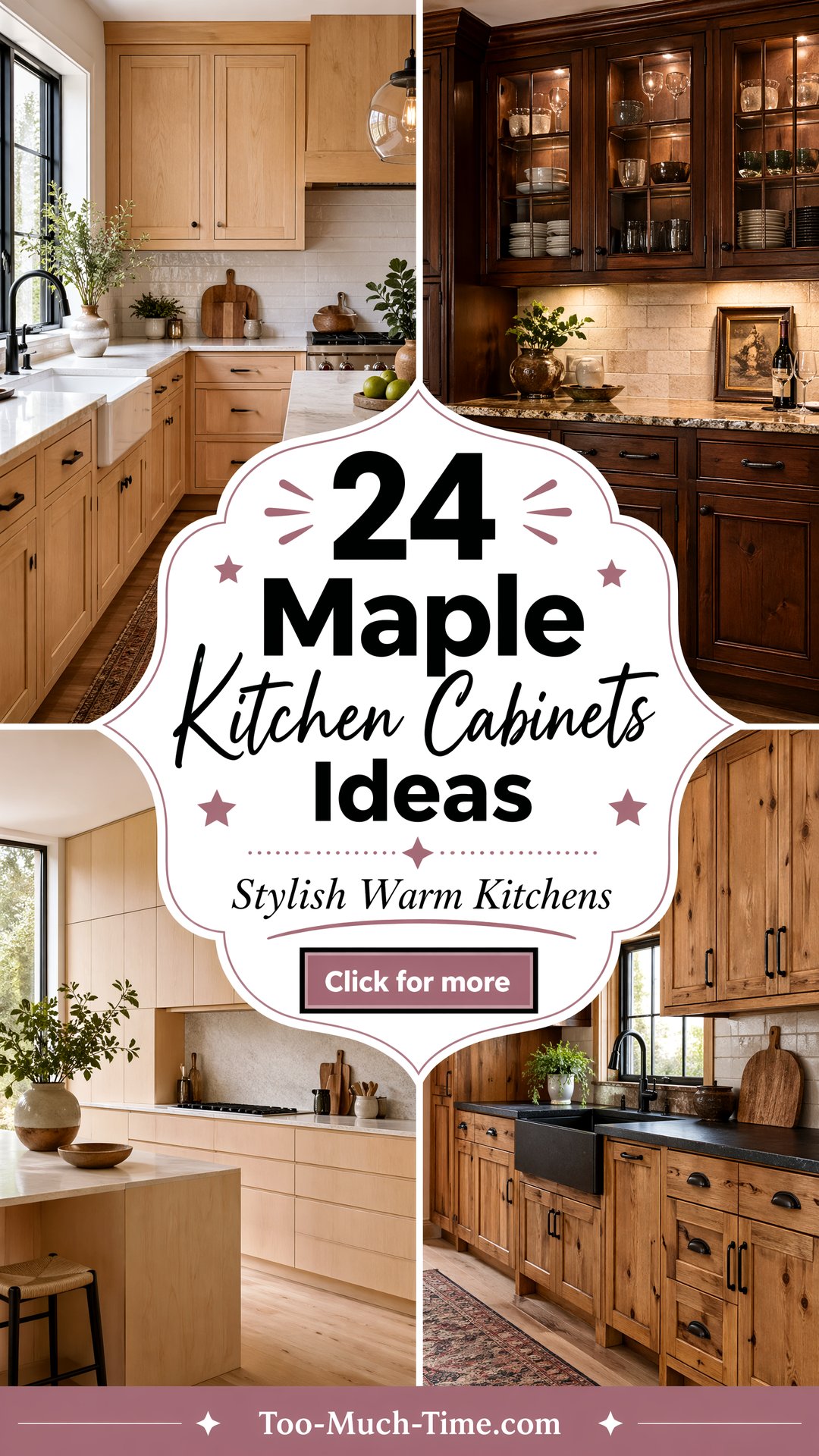 24 Maple Kitchen Cabinets Ideas for Stylish Kitchens - 24 Maple Kitchen Cabinets Ideas for Stylish Kitchens