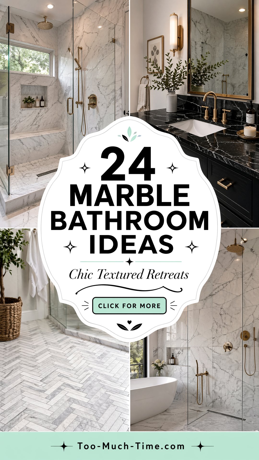 24 Marble Bathroom Ideas Chic Surfaces and Texture - 24 Marble Bathroom Ideas: Chic Surfaces and Texture
