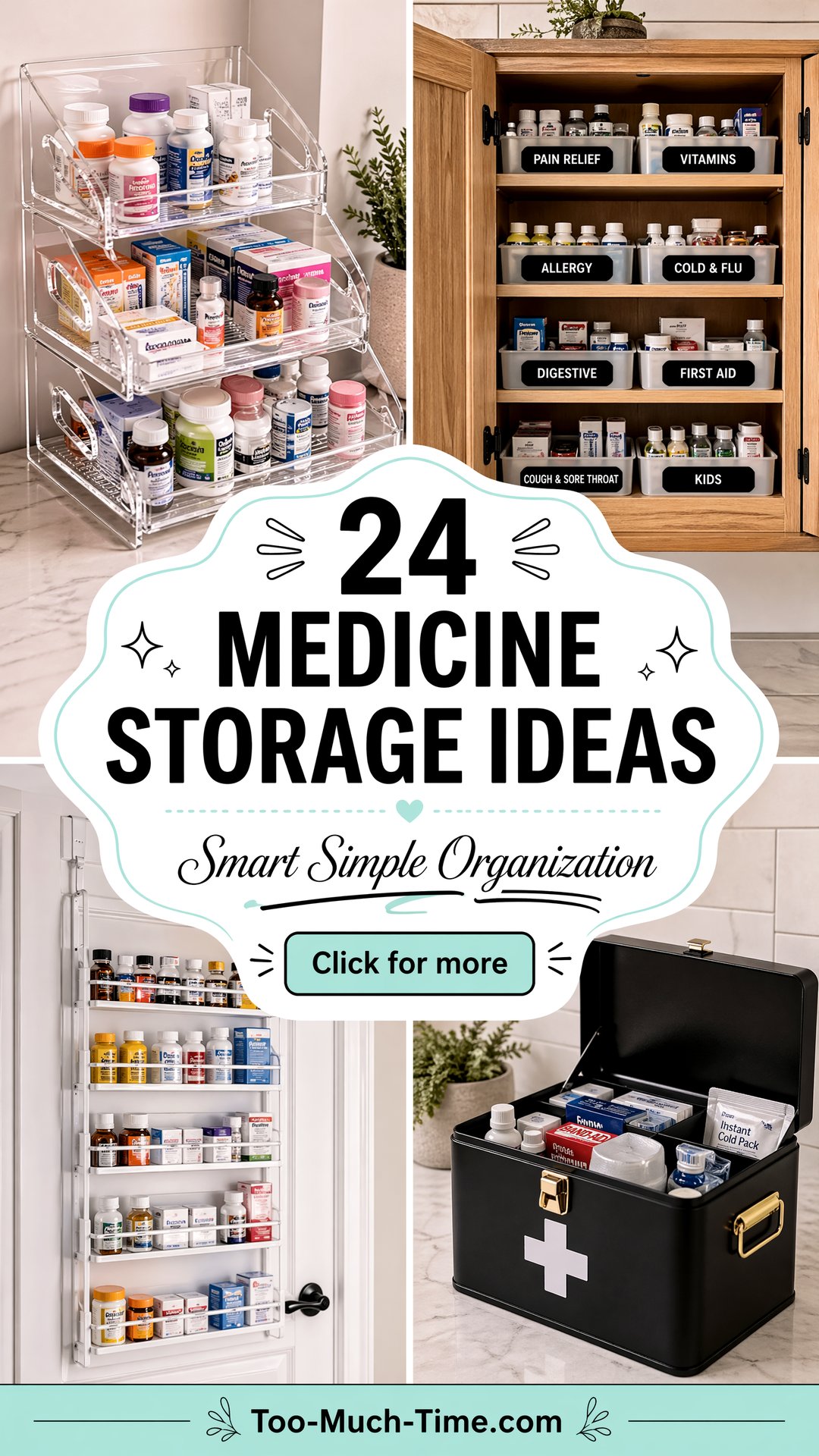 24 Medicine Storage Ideas Smart Simple Organization - 24 Medicine Storage Ideas: Smart, Simple Organization