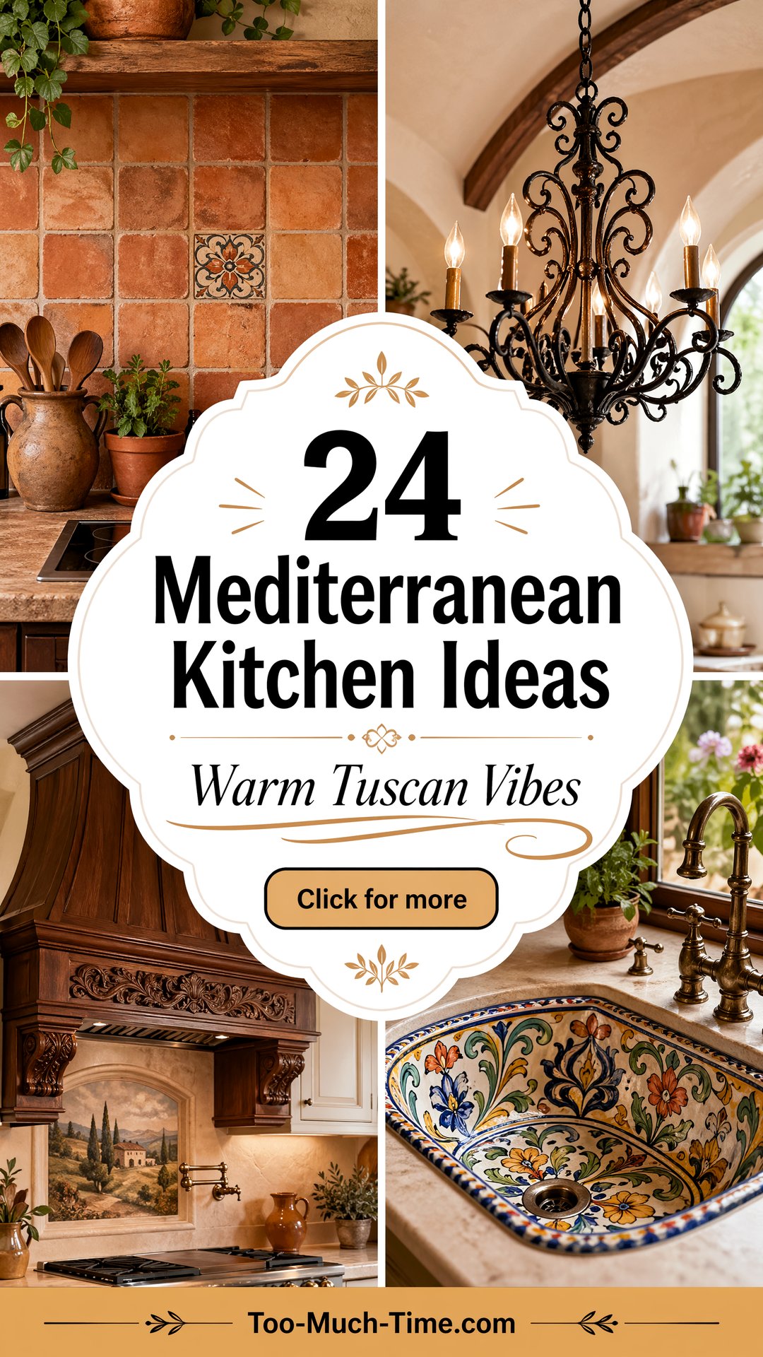 24 Mediterranean Kitchen Ideas for Warm Functional Spaces - 24 Mediterranean Kitchen Ideas for Warm, Functional Spaces