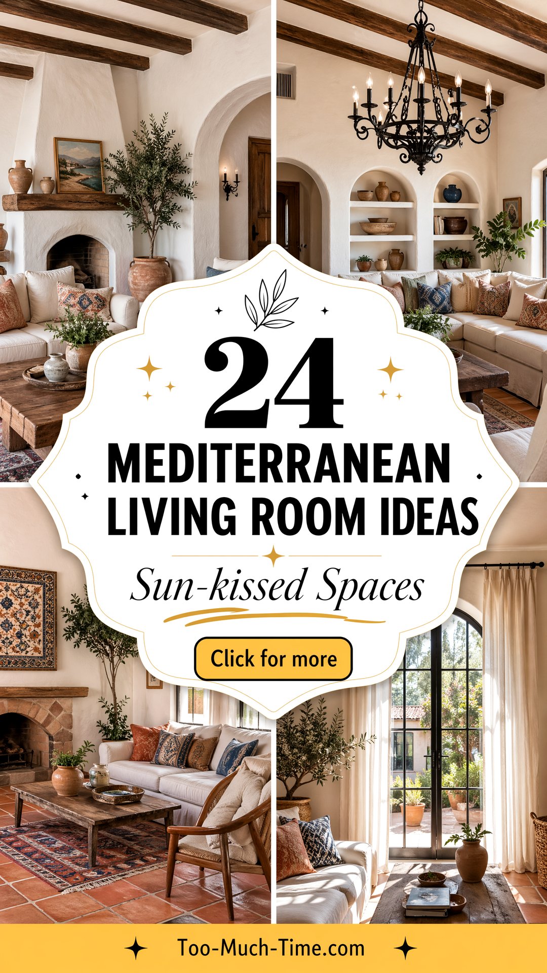 24 Mediterranean Living Room Ideas for Cozy Sun-kissed Spaces - 24 Mediterranean Living Room Ideas for Cozy, Sun-kissed Spaces