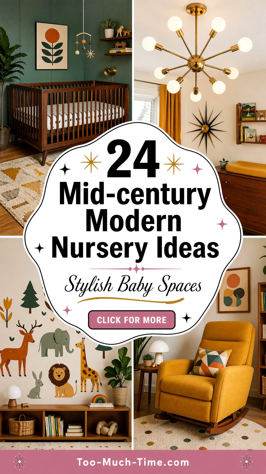 24 Mid-century Modern Nursery Ideas for Stylish Growth - 24 Mid-century Modern Nursery Ideas for Stylish Growth
