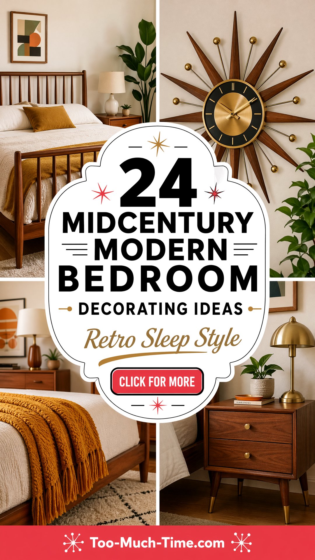 24 Midcentury Modern Bedroom Decorating Ideas for Sleep - 24 Midcentury Modern Bedroom Decorating Ideas for Sleep